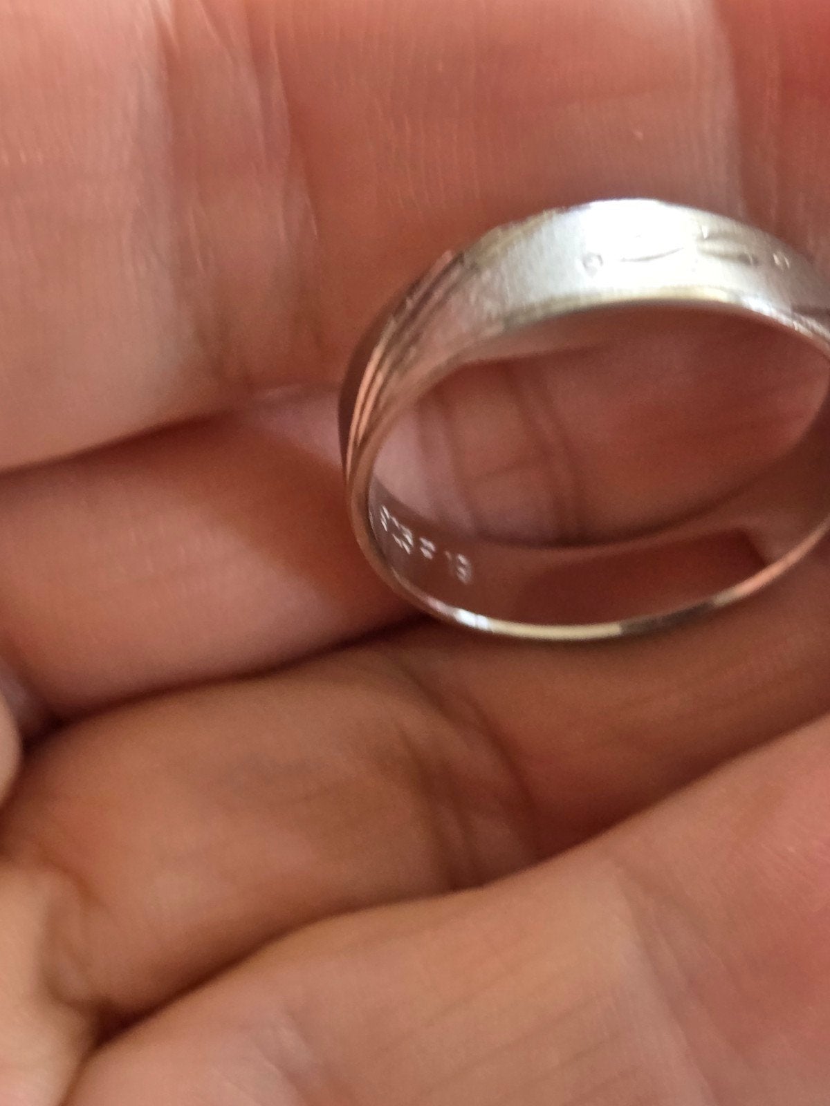 Zilveren 9.25 Ring Maat 19, 19 tot 20, Ophalen of Verzenden, Zo goed als nieuw, Dame of Heer