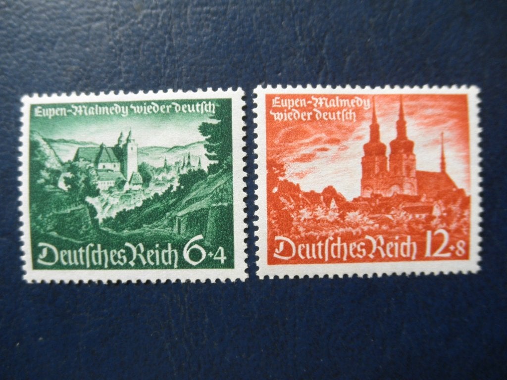 Postzegels Deutsches Reich 1940 Malmedy + Eupen (*)., Ophalen of Verzenden, Duitse Keizerrijk