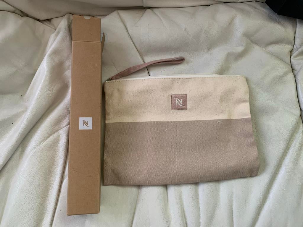 Nespresso etui - nieuw in doos, Ophalen of Verzenden, Nieuw, Zwart, Schort