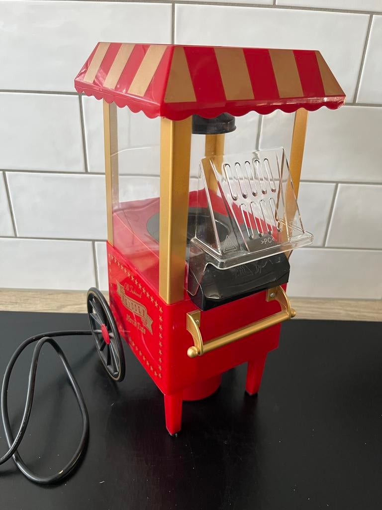 Popcornmachine - Retro Stijl voor Filmavonden, Ophalen, Zo goed als nieuw