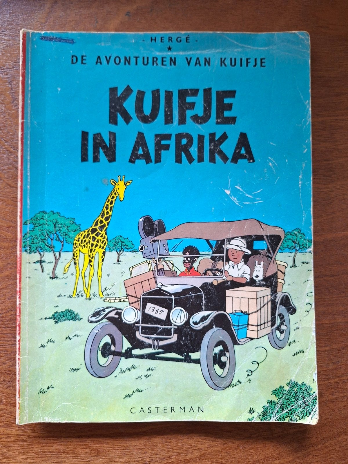 KUIFJE IN AFRIKA (1960), Ophalen of Verzenden