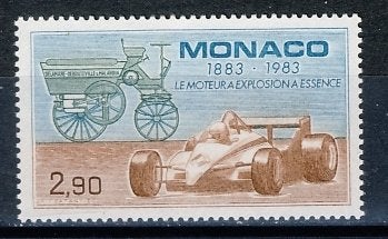 Monaco 1583 Auto 1983 postfris, Ophalen of Verzenden, Postfris