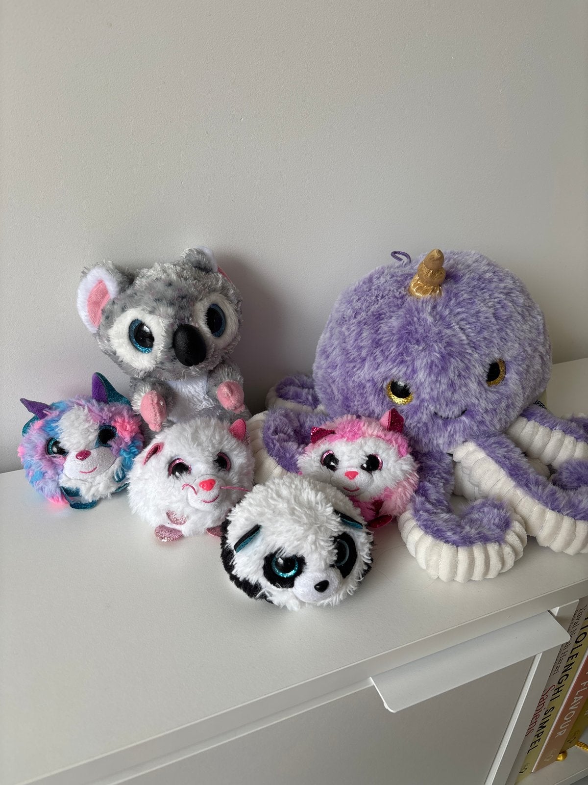 Leuke knuffels: TY Koala, Octopus en diverse kleine dieren, Overige karakters, Olifant, Klein (minder dan 20 cm), Ty