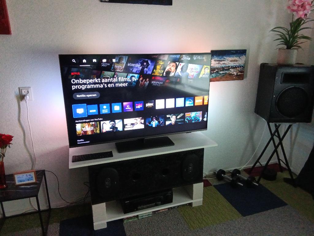 Philips Ambilight smart tv 55 inch - 144Hz - 2024, Ophalen, Philips, LED, 120 Hz