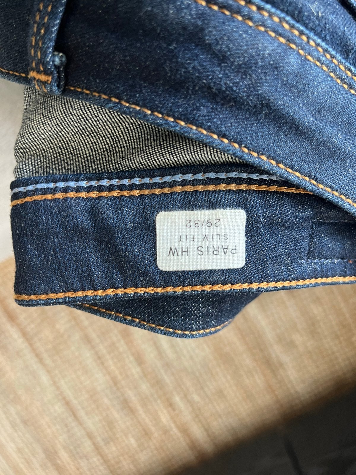 Nieuwe Tommy Hilfiger spijkerbroek Paris Slim Fit W29/L32, Ophalen of Verzenden, Nieuw, Blauw, W28 - W29 (confectie 36)