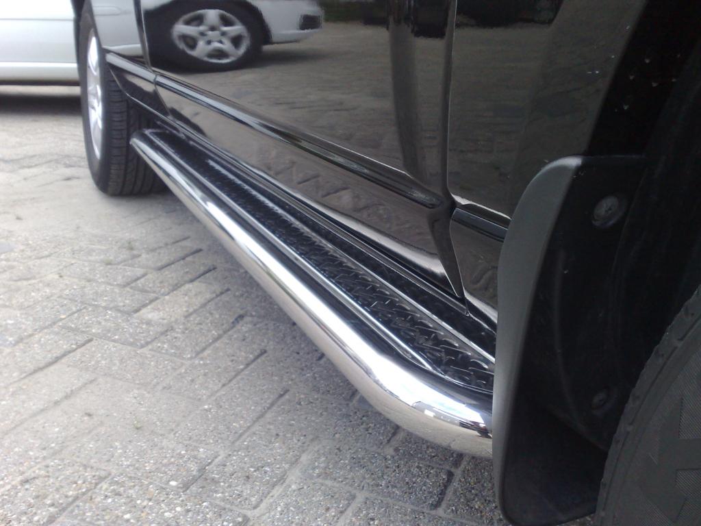 Kia Sportage 2010 Sidebars met rvs trede, Niet ingevuld, Niet ingevuld, Niet ingevuld