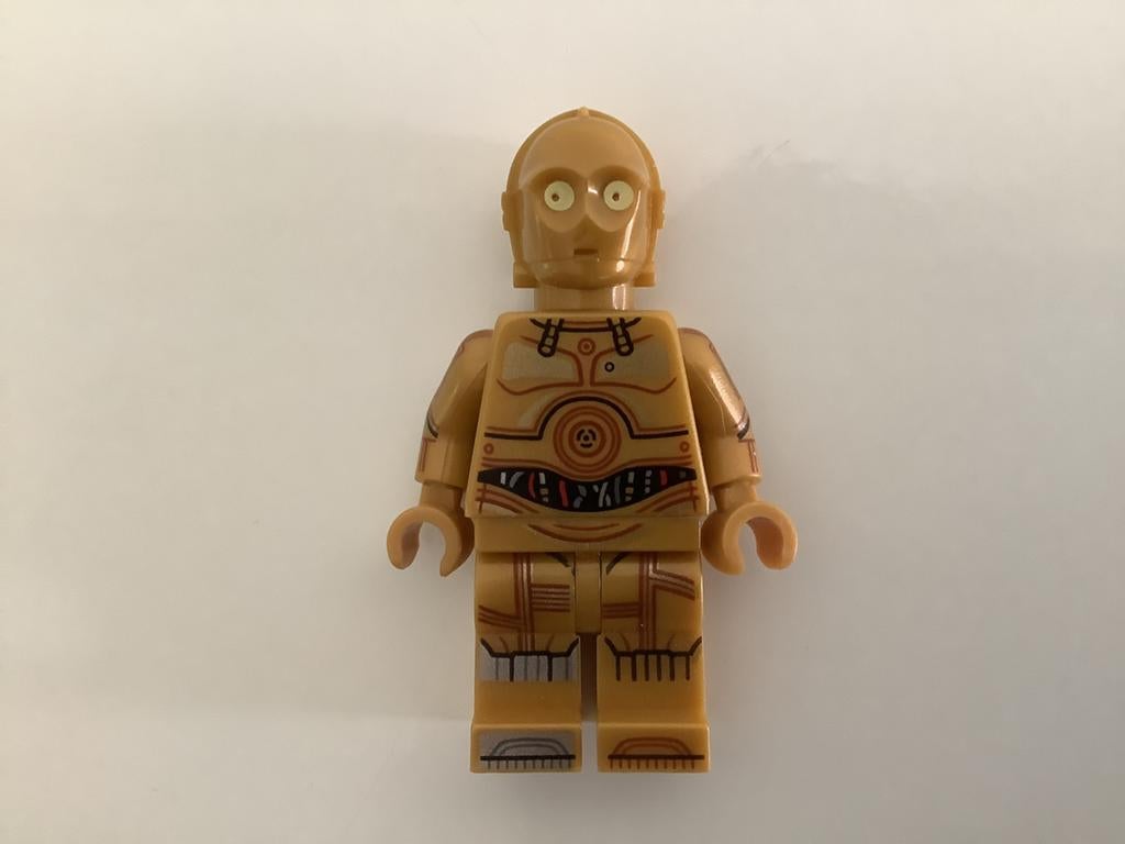 LEGO Star Wars - minifiguur - sw0700 - C-3PO Colorful Wires, Star Wars, Lego, Ophalen of Verzenden, Zo goed als nieuw