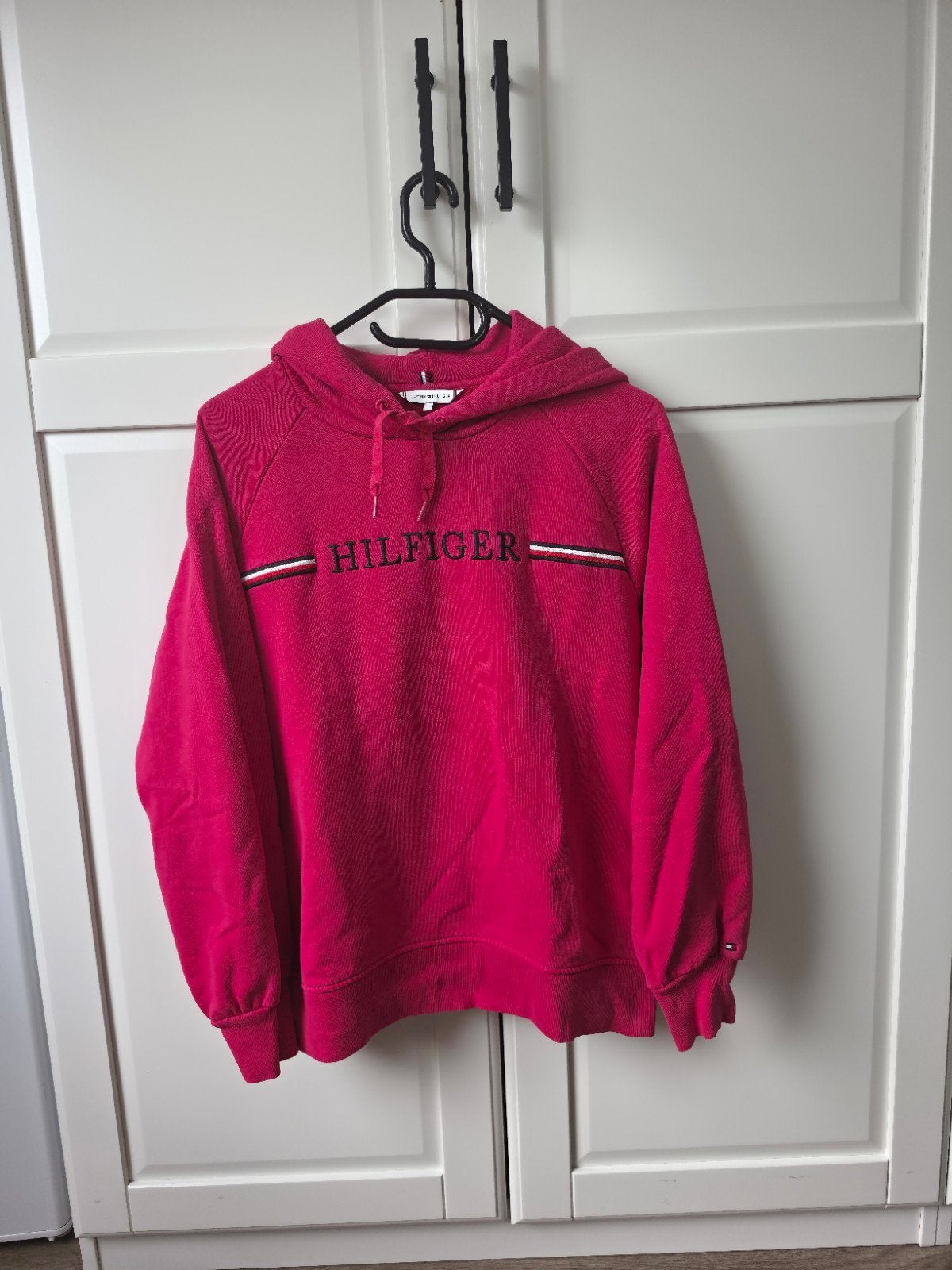 Tommy Hilfiger dames hoodie - Maat M, Kleding | Dames, Maat 38/40 (M), Ophalen of Verzenden, Lange mouw, Gedragen