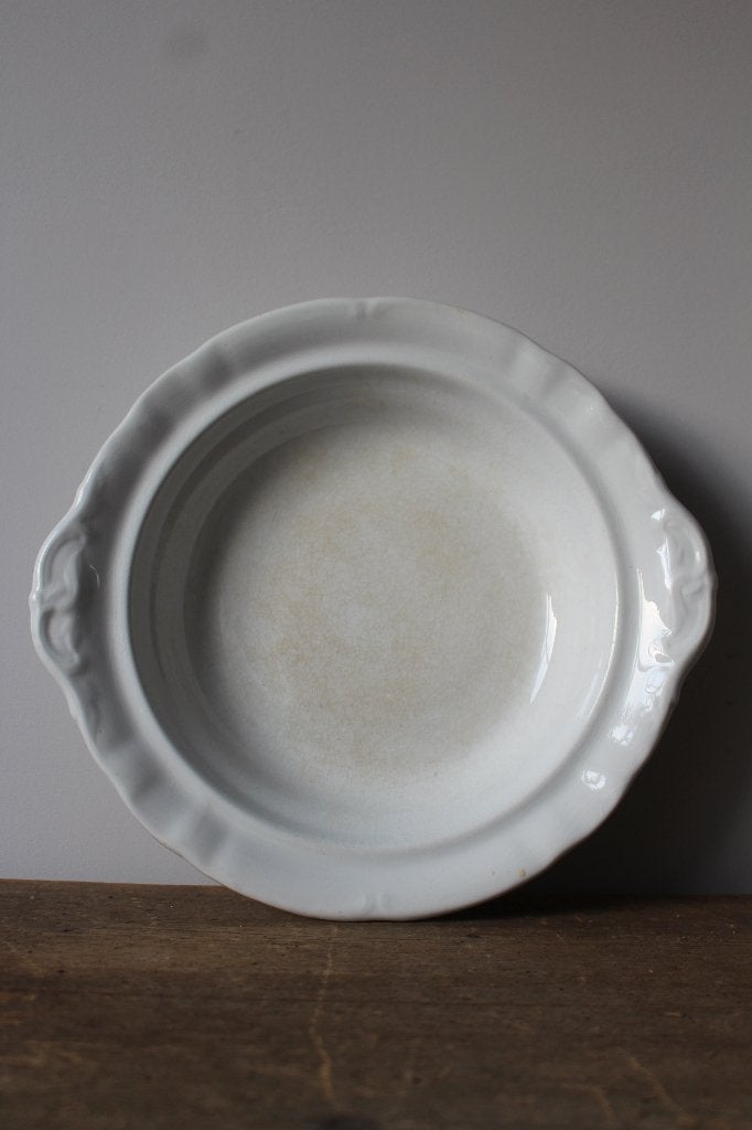 Oude brocante schaal op voet Societe C Nr.3 *Pronck & Praal*, Ophalen of Verzenden