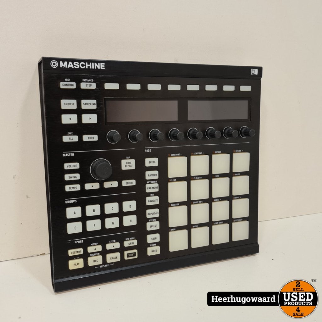 Native Instruments Maschine MK2 Black in Nette Staat, Muziek en Instrumenten, Native Instruments, Gebruikt, https://support.native-instruments.com/hc/nl