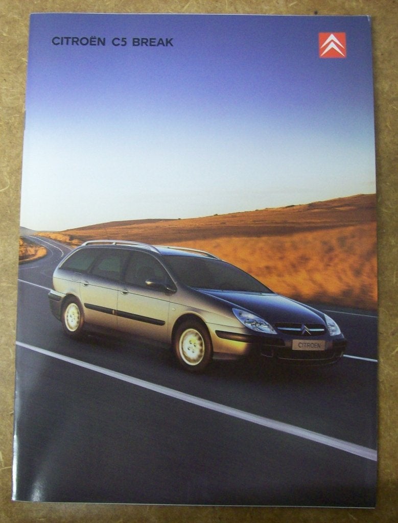 brochure Citroen C5 Break modellen 2004, Ophalen of Verzenden, Nieuw, Citroën