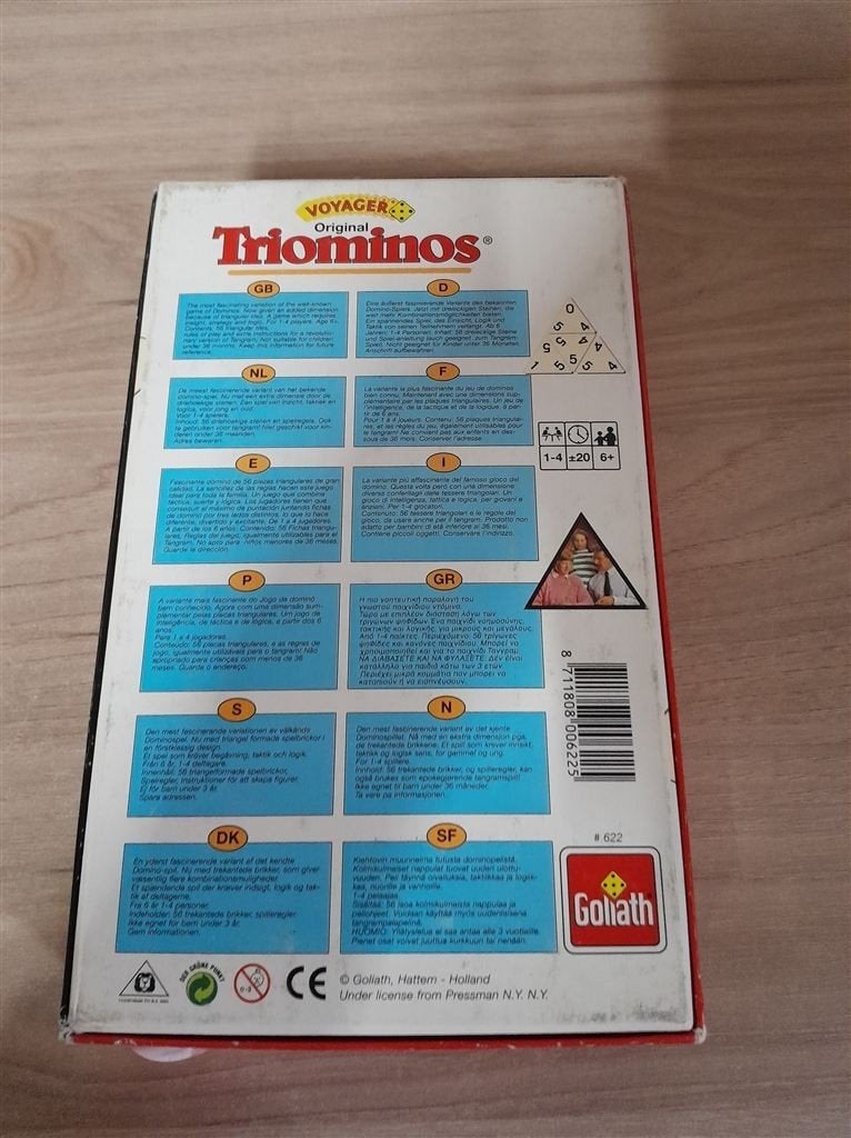 triominos voyager - s5015, Verzenden, Zo goed als nieuw