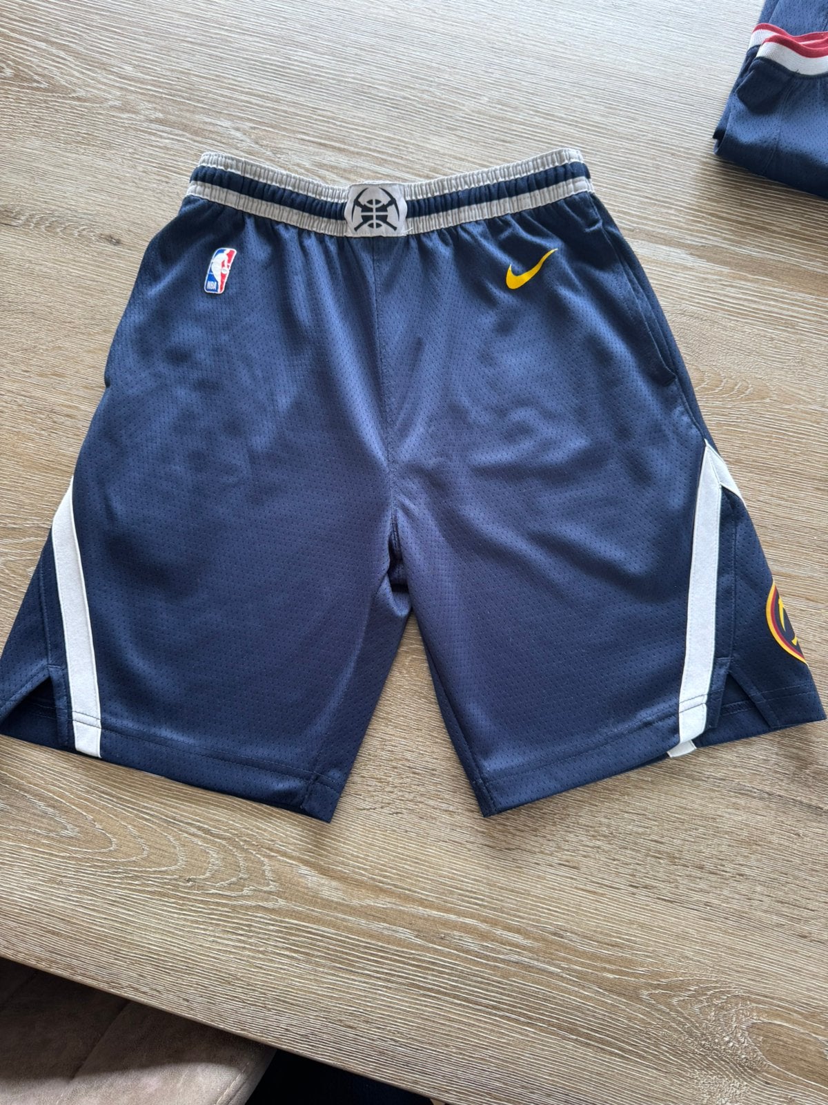 Nba bsketball short Denver/Jokic kids maat M, Ophalen of Verzenden, Gebruikt, Kleding