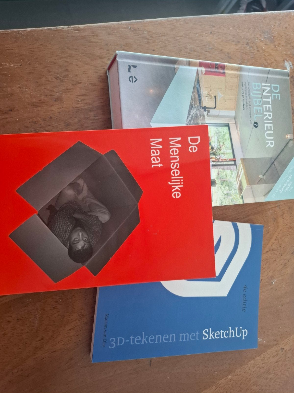 Boekenpakket: Interieur, Menselijke Maat & SketchUp, Ophalen, Gelezen, Overige onderwerpen, Marian van Olst (voor SketchUp)