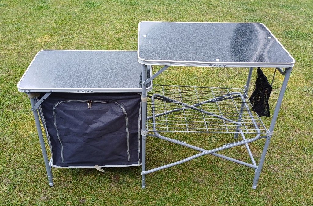 Kampa campingkeuken Commander | Inklapbaar | Nieuwstaat, Ophalen of Verzenden, Zo goed als nieuw