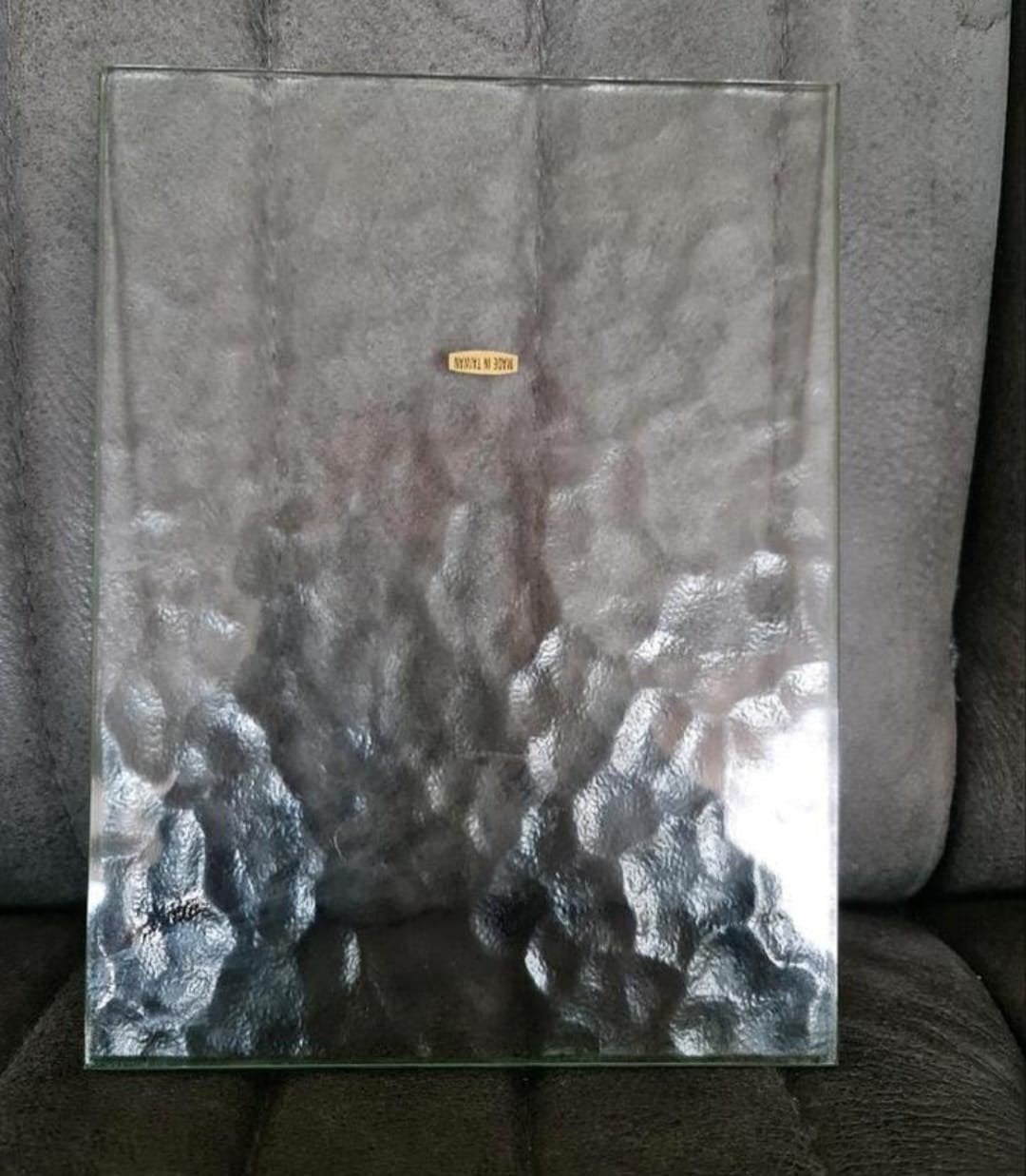 Mooi stukje bewerkt glas., Antiek en Kunst, Antiek | Glas en Kristal, Ophalen of Verzenden