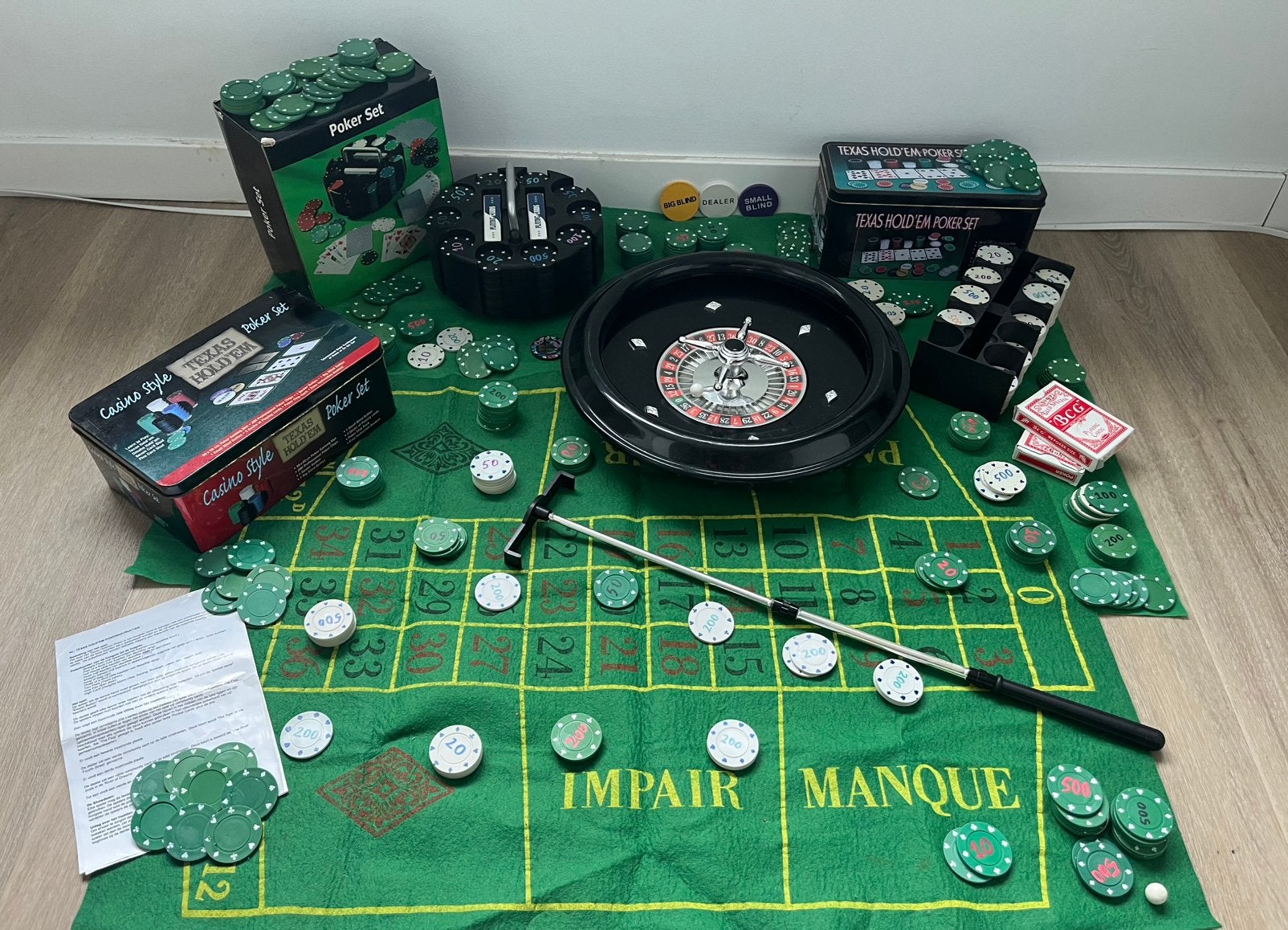 Roulette, Vijf spelers of meer, Ophalen of Verzenden, Zo goed als nieuw