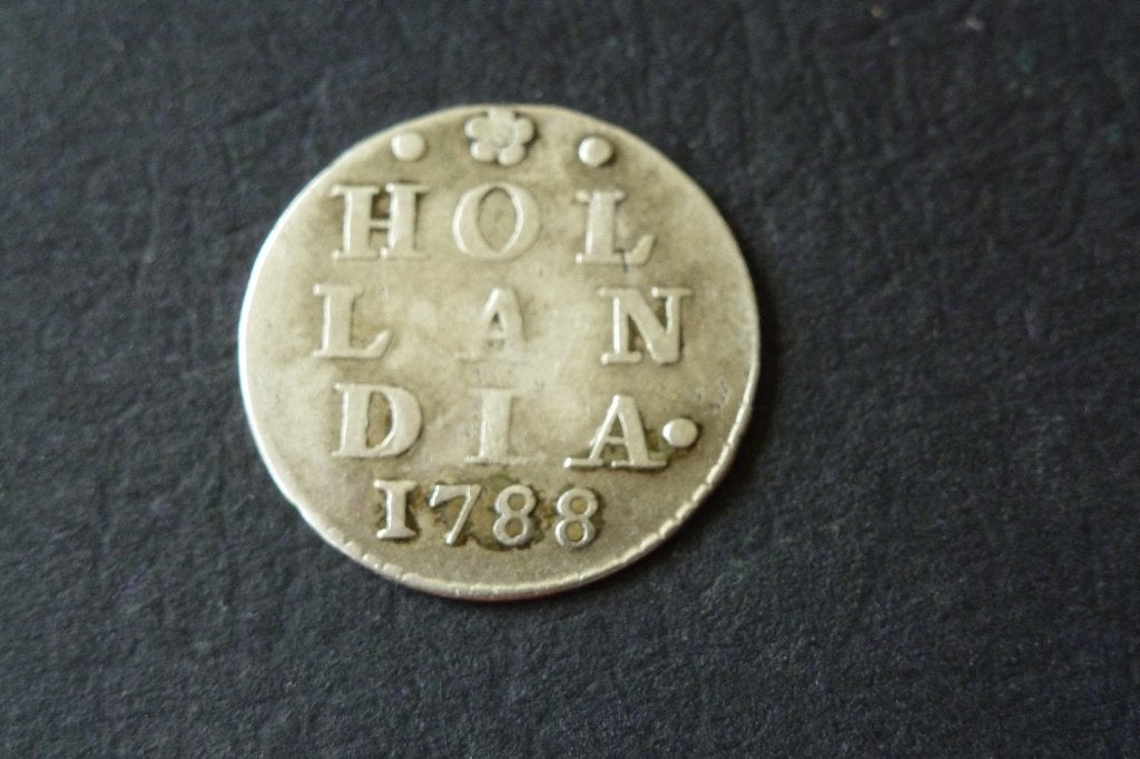 Provinciaal - mooie oude 2 stuiver Holland zilver 1788, Postzegels en Munten, Munten | Nederland, Vóór koninkrijk, Zilver, Losse munt