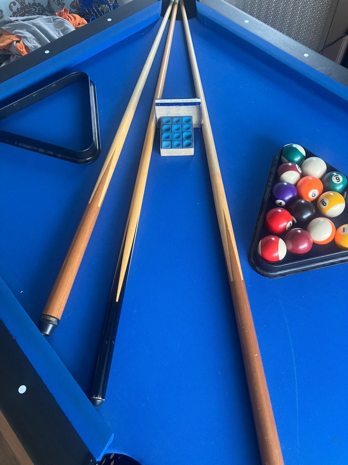 Pool tafel biljart merk Heemskerk 80 cm hoog, Ophalen, Gebruikt, Pooltafel