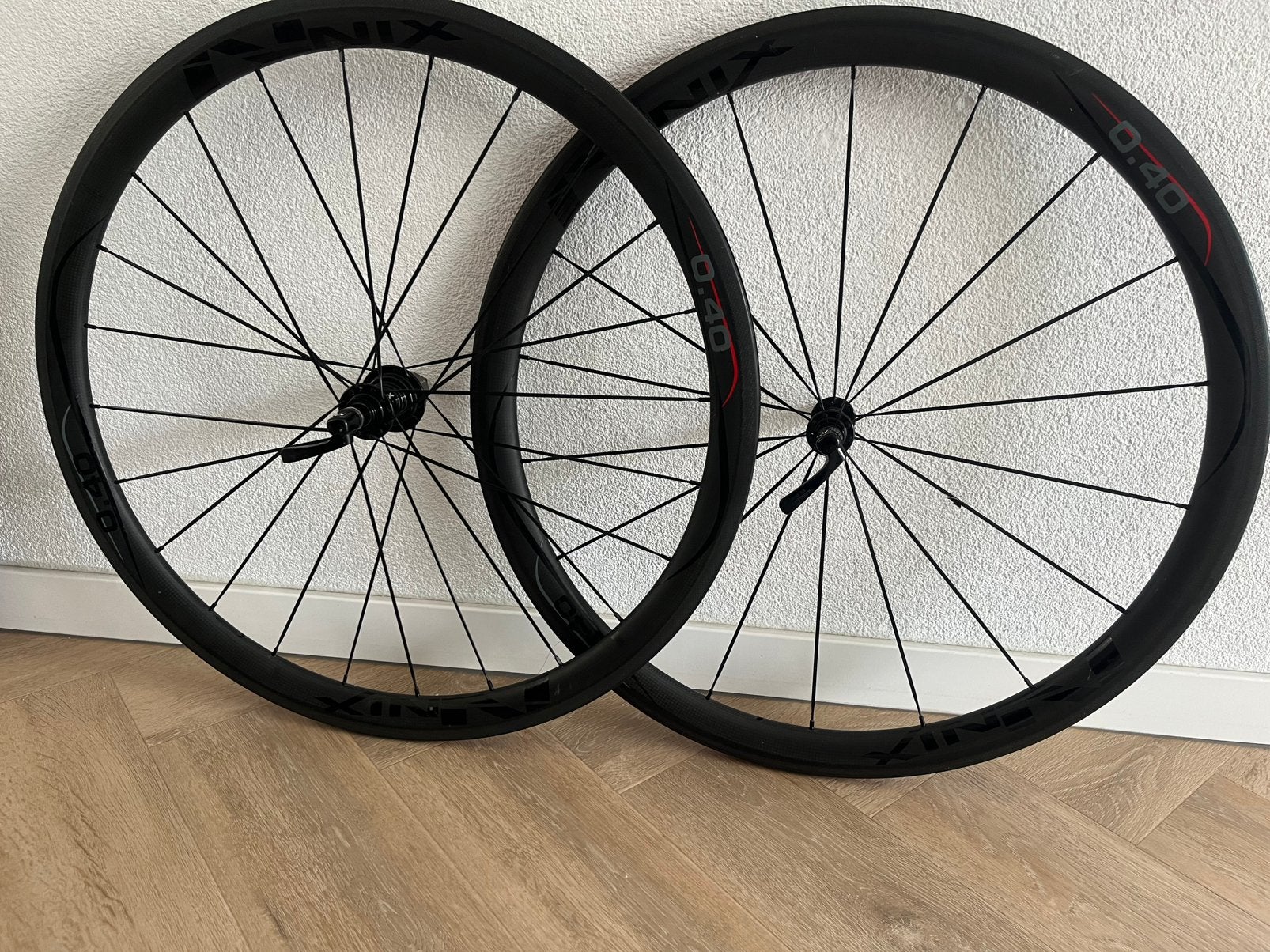 Nix 0.40 carbon wielen, Zo goed als nieuw, Racefiets, Carbon, Ophalen