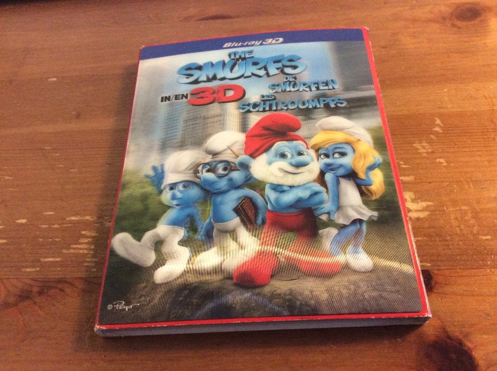 The Smurfs / de Smurfen in 3D. Blu-Ray, Film, Kinderen en Jeugd, Ophalen of Verzenden, 3D Blu-ray
