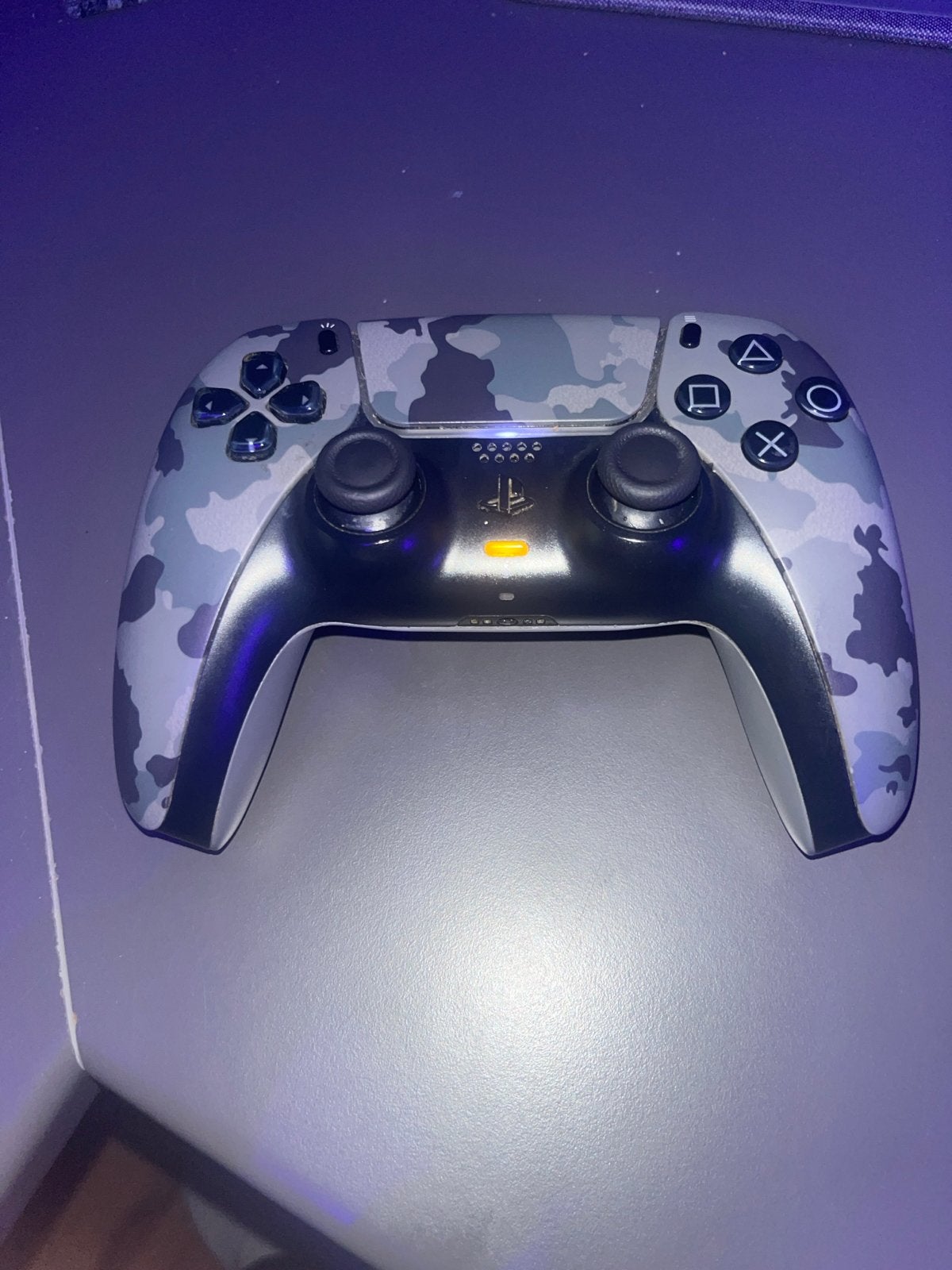 PS5 Controller camouflage, PlayStation 5, Ophalen of Verzenden, Zo goed als nieuw, Controller