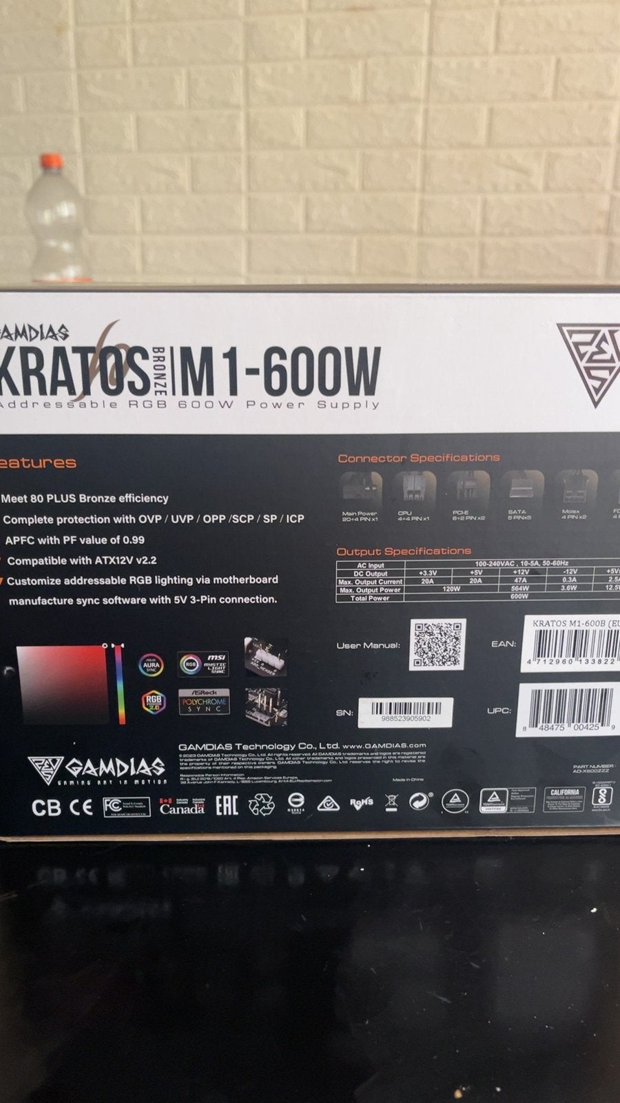 Pc power supply, Computers en Software, Ophalen, Zo goed als nieuw