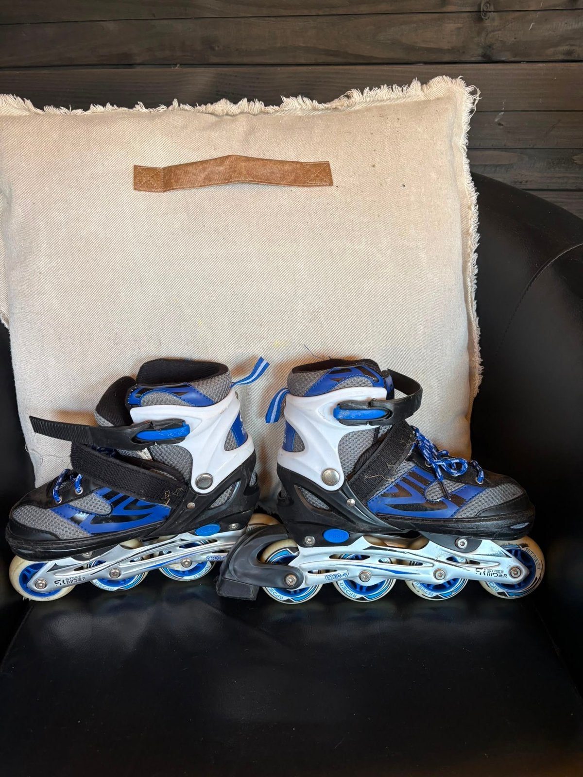 Decathlon Oxelo Fit 100 rolschaatsen - Maat 44, Kinderen en Baby's, Speelgoed | Buiten | Rolschaatsen, Ophalen, Verstelbaar, Zo goed als nieuw