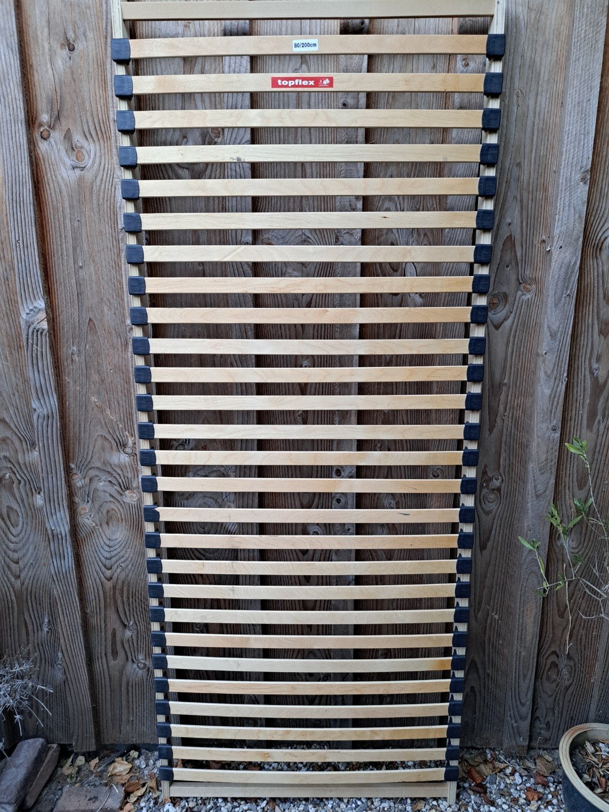 Topflex bedbodem 80x200, Ophalen, Zo goed als nieuw, Eenpersoons, 80 cm
