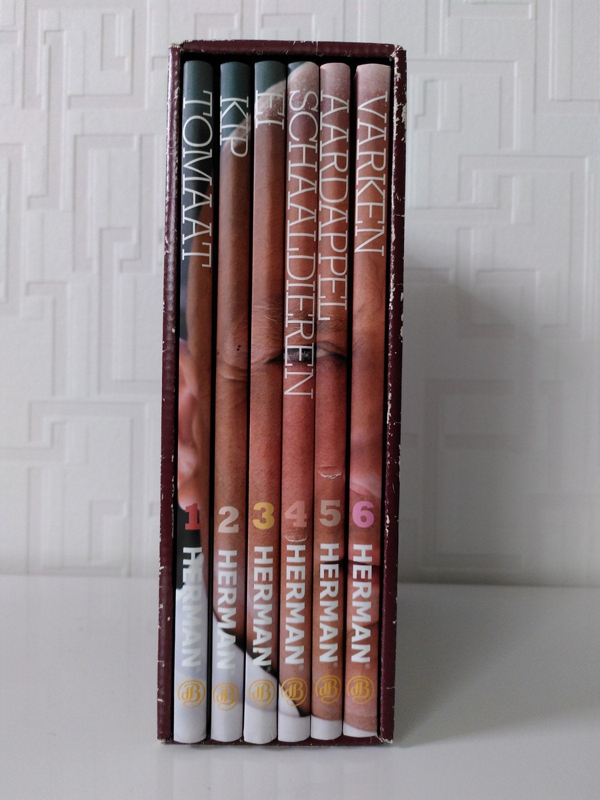 Kookboeken Herman den Blijker 6 stuks in box, Boeken, Ophalen of Verzenden, Zo goed als nieuw, Herman den Blijker