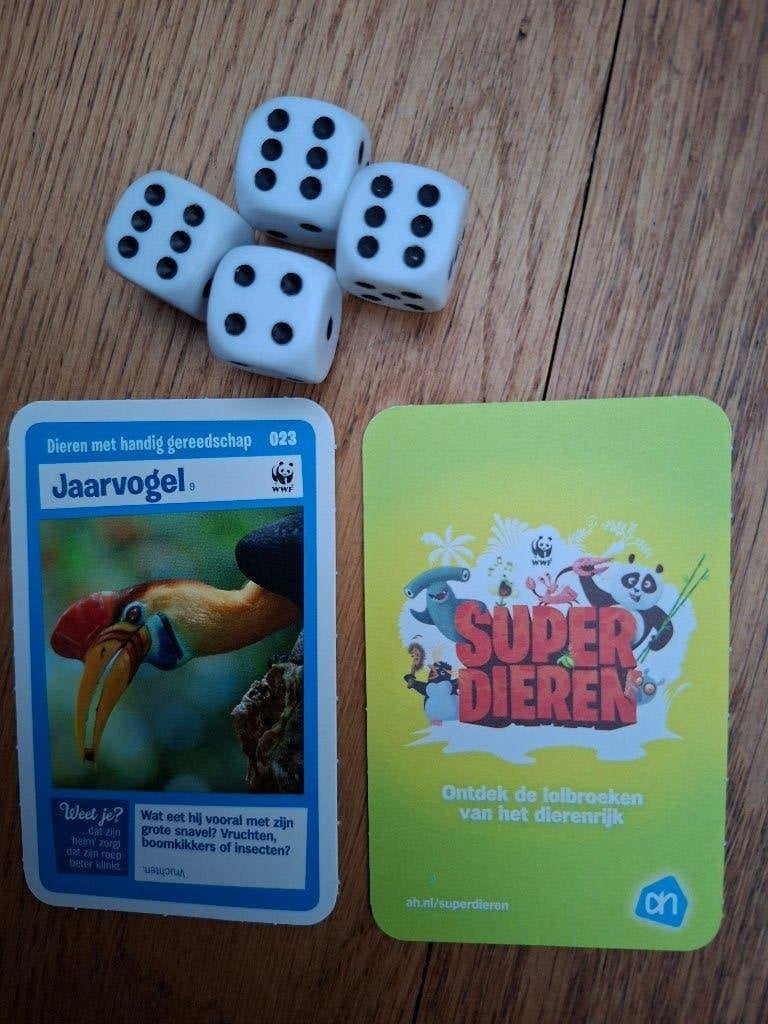 AH Super dieren WWF lolbroeken van het dierenrijk(204-groen), Verzamelen, Supermarktacties, Albert Heijn, Ophalen of Verzenden