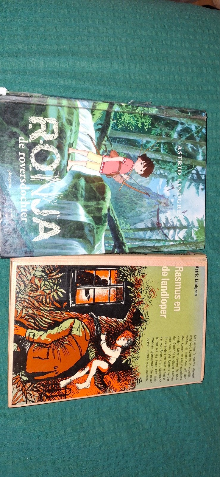 Astrid Lindgren:Ronja de roversdochter & Rasmus en de landlo, Ophalen of Verzenden, Gelezen, Astrid Lindgren, Sprookjes