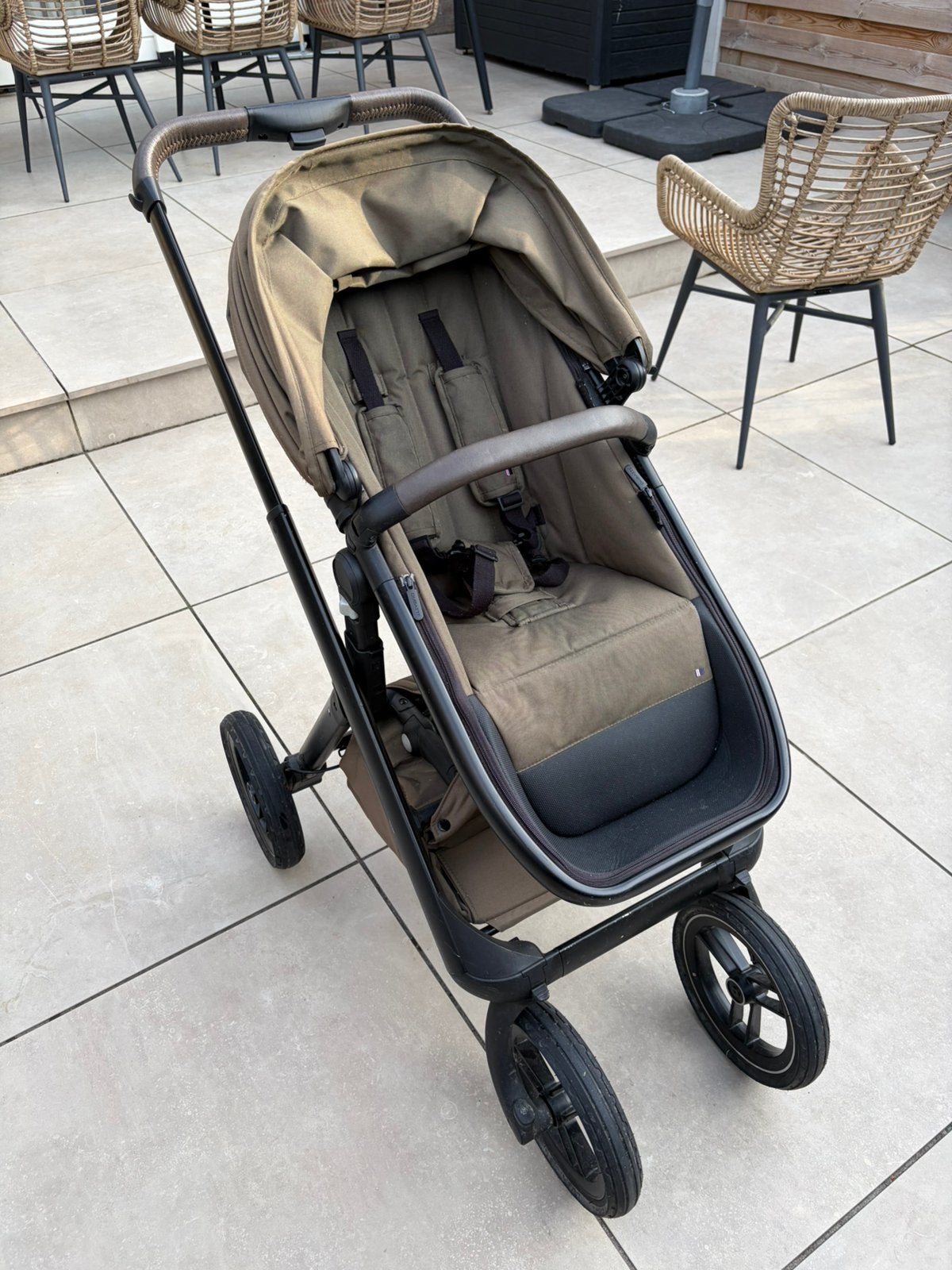 Dubatti one 2-in-1 kinderwagen - compleet - groen, Ophalen, Gebruikt, Combiwagen, Overige merken