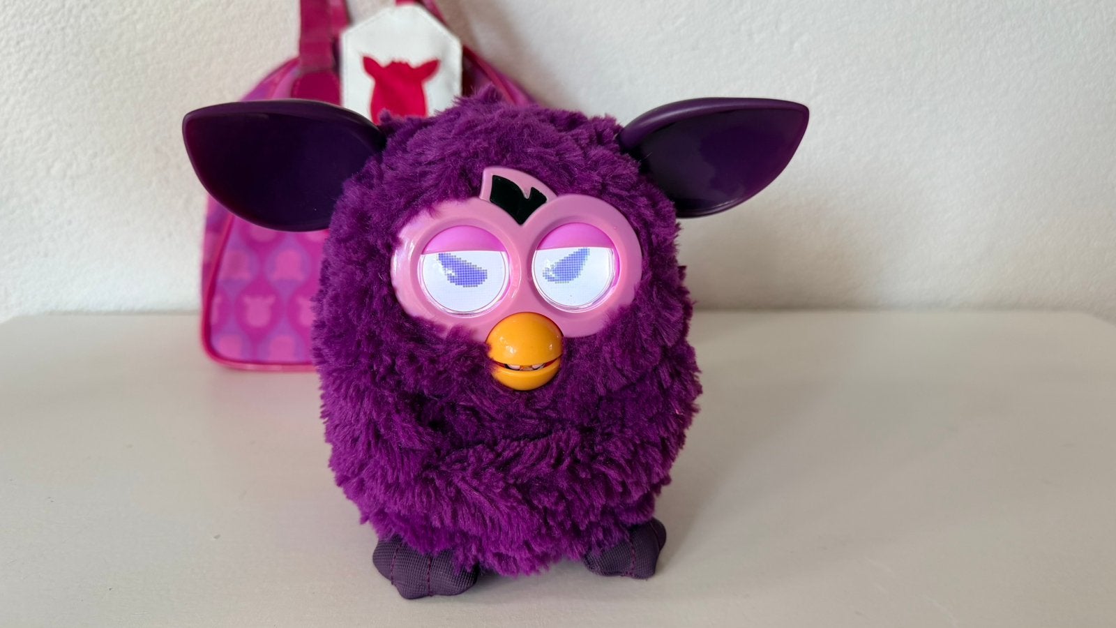 Retro FURBY origineel in tasje prima werkend, Ophalen of Verzenden, Zo goed als nieuw, Overige typen