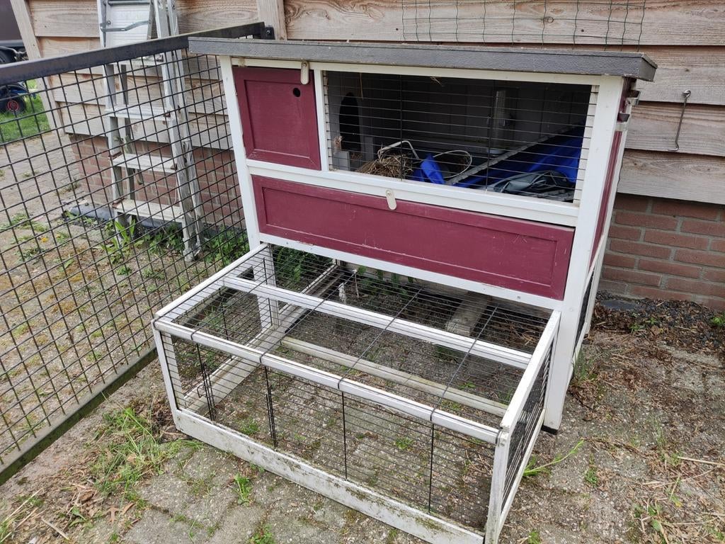 Ferplast Ranch 120 max konijnenhok caviahok, Ophalen, Gebruikt, 60 tot 90 cm, Konijn