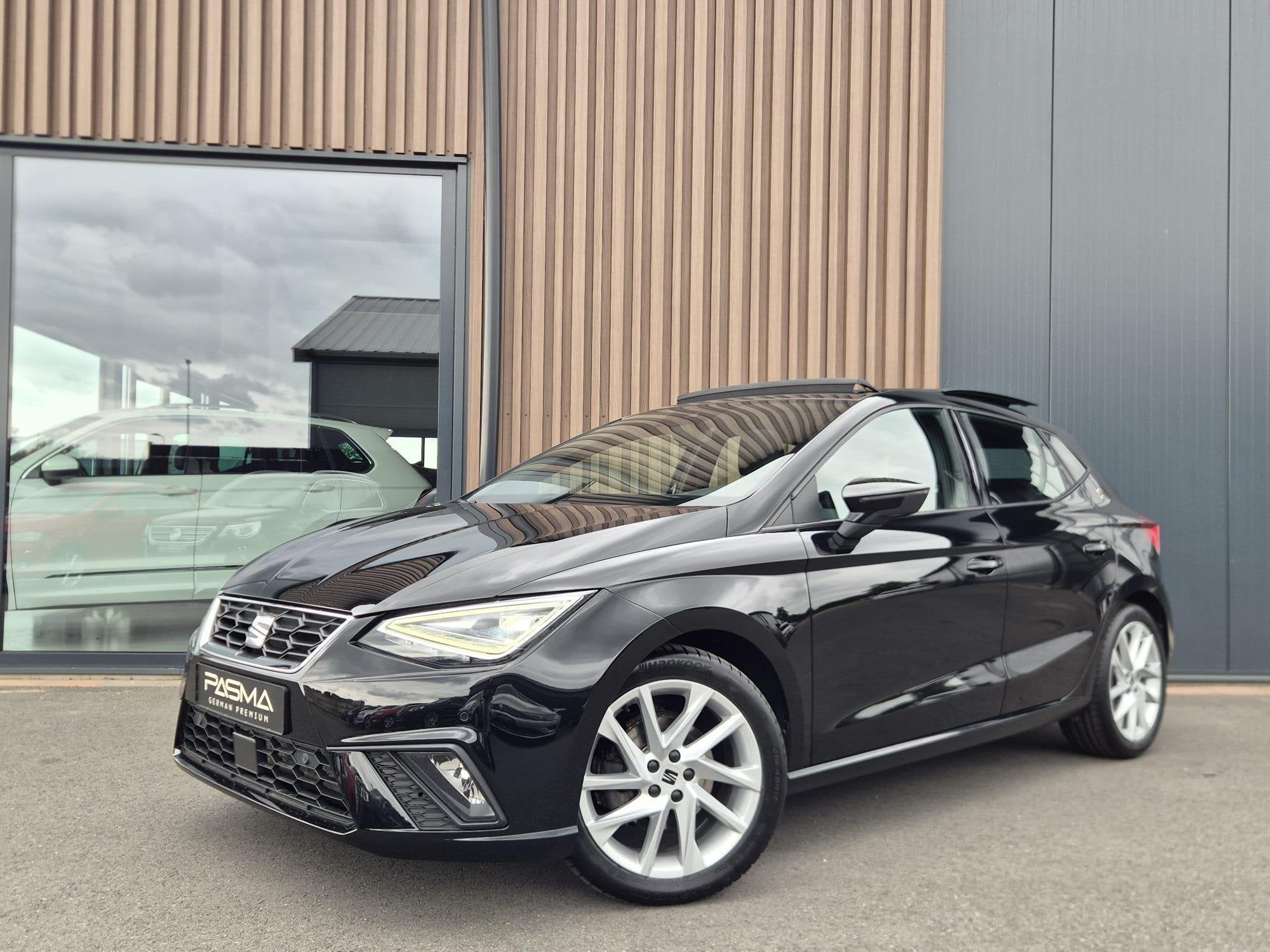 SEAT Ibiza 5D 1.0 EcoTSI FR Plus | BTW | Pano | Virtual | Ca, Auto's, Dealer onderhouden, Gebruikt, Alcantara, 3 cilinders