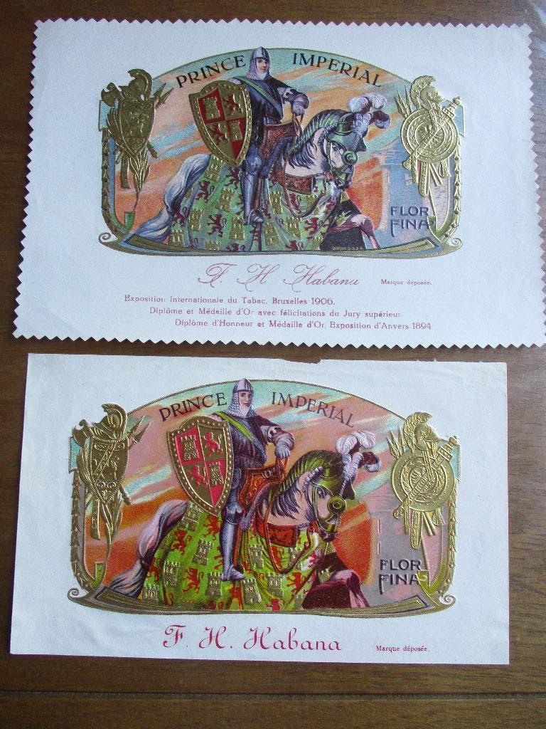 Sigarenbandjes/Kistetiketten, Ophalen of Verzenden, Gebruikt, Sigarenbandjes