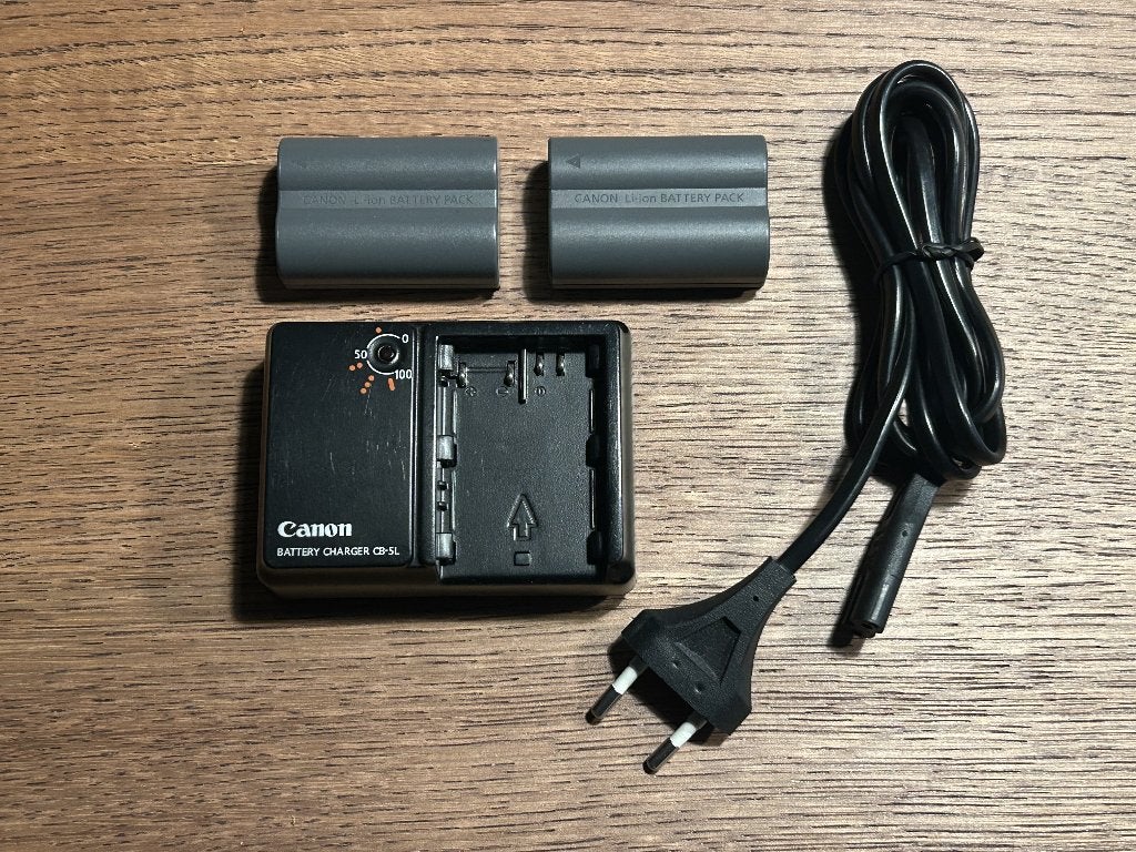 Canon BP-511A Accu's en CB-5L lader, Gebruikt, Canon, Canon, Accu