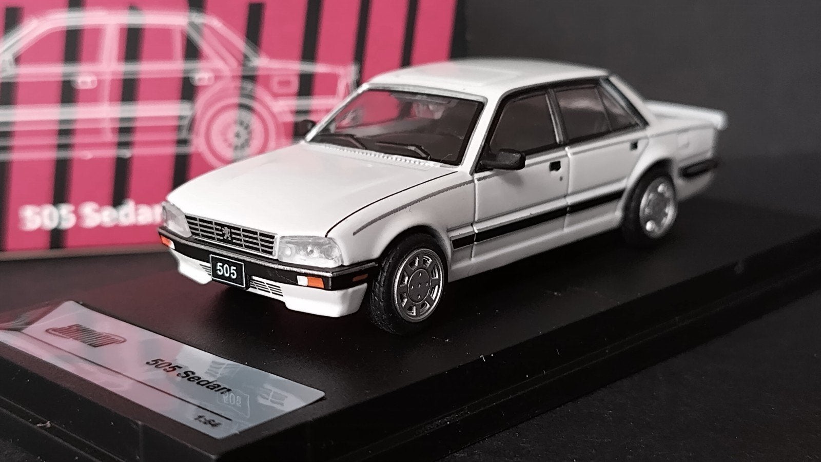 Peugeot 505 Turbo Blanc 1:64 Shadow Pol, Hobby en Vrije tijd, Auto, Verzenden, Nieuw, .