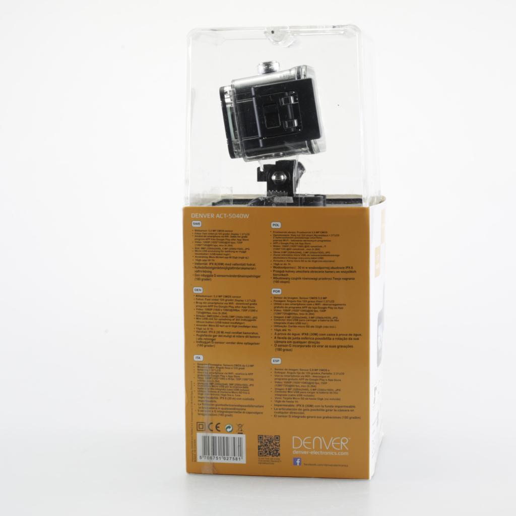 Denver ACT-5040W Action Cam Nieuw, Denver, Zo goed als nieuw, Support@denver.com, Omega 5A, Soeften
DK-8382 Hinnerup
Denmark