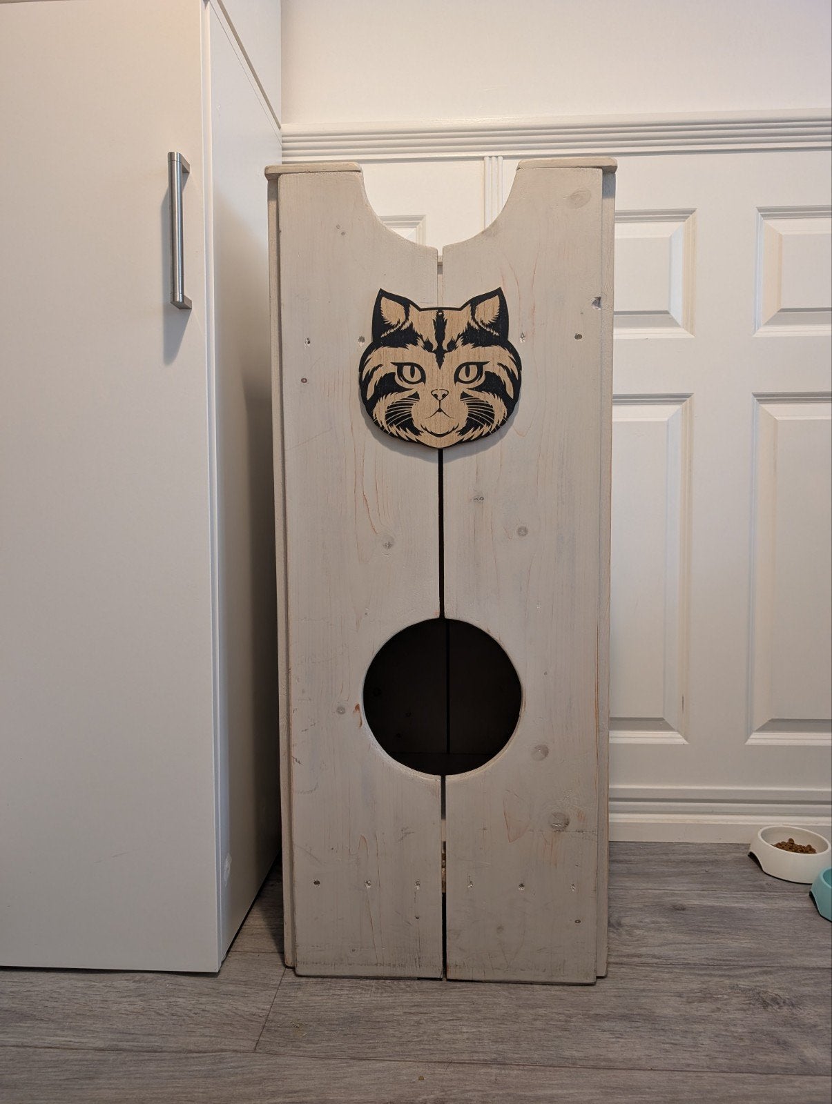 Kattenpaal  krabpaal, Ophalen