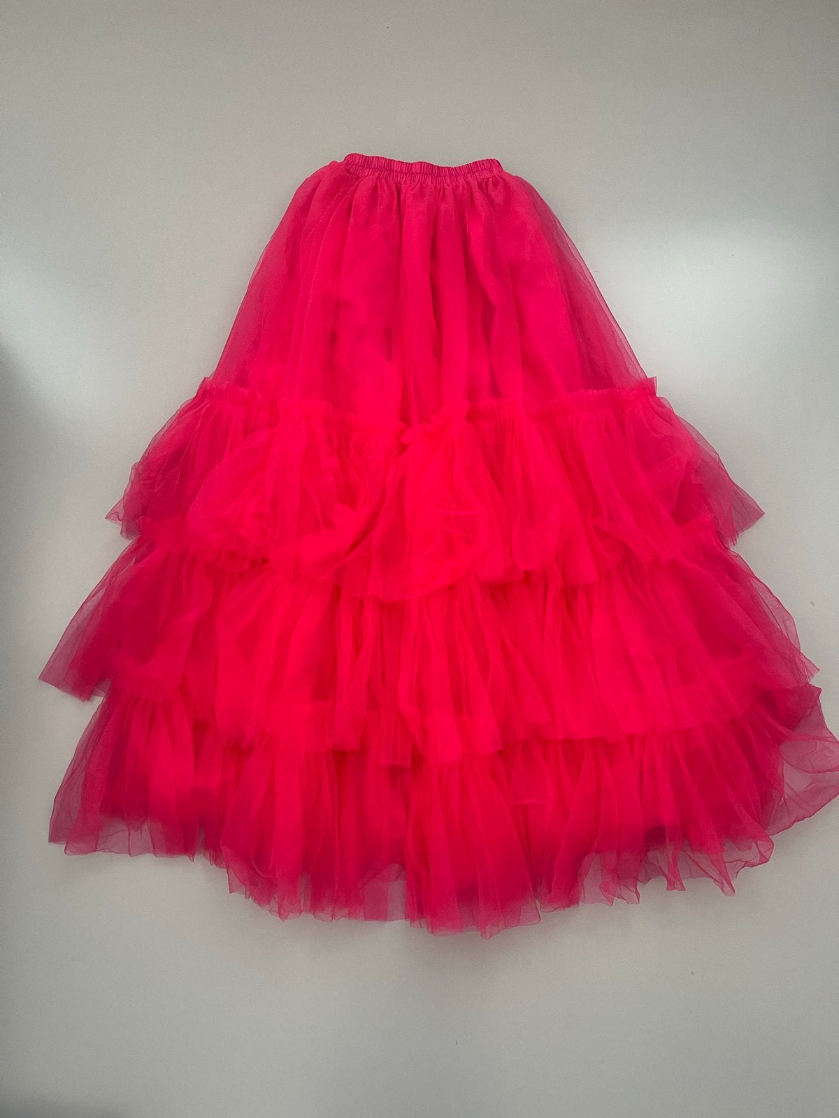 Neon Roze Tule Rok, Ophalen of Verzenden, Zo goed als nieuw, Roze, Maat 36 (S)
