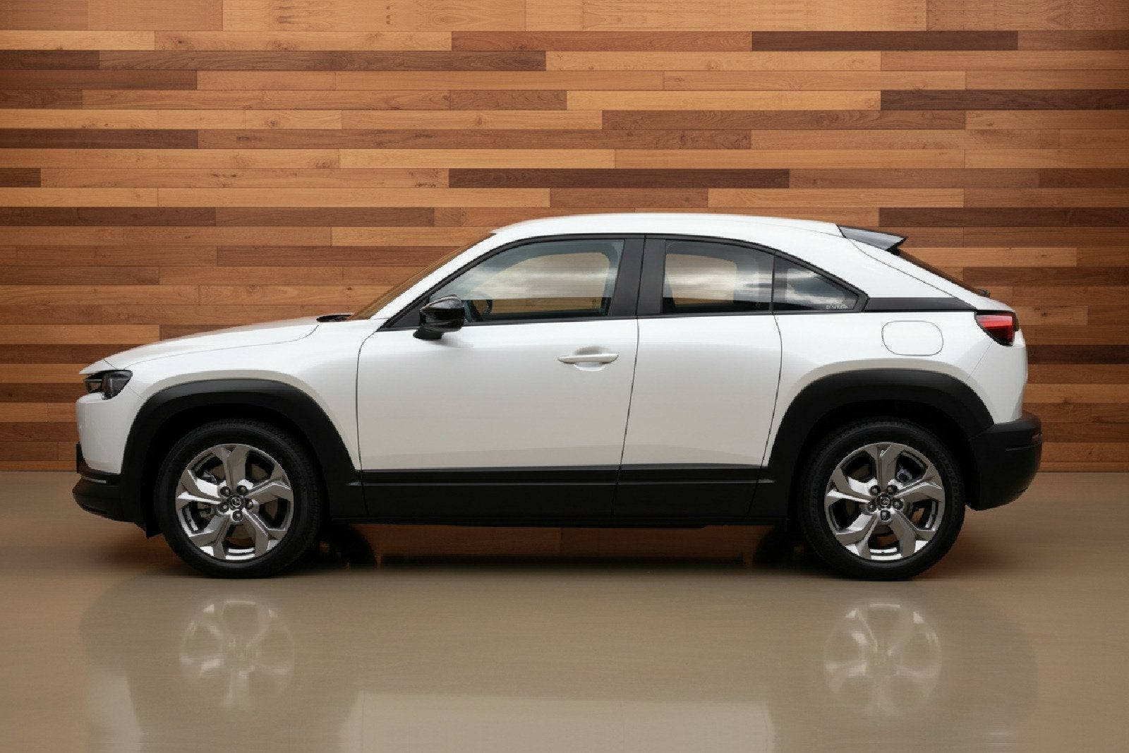 Mazda MX-30 e-SkyActiv 145 36 kWh | SOH 93% (bj 2021), Auto's, Mazda, Stof, Gebruikt, Huisgarantie, 35 kWh