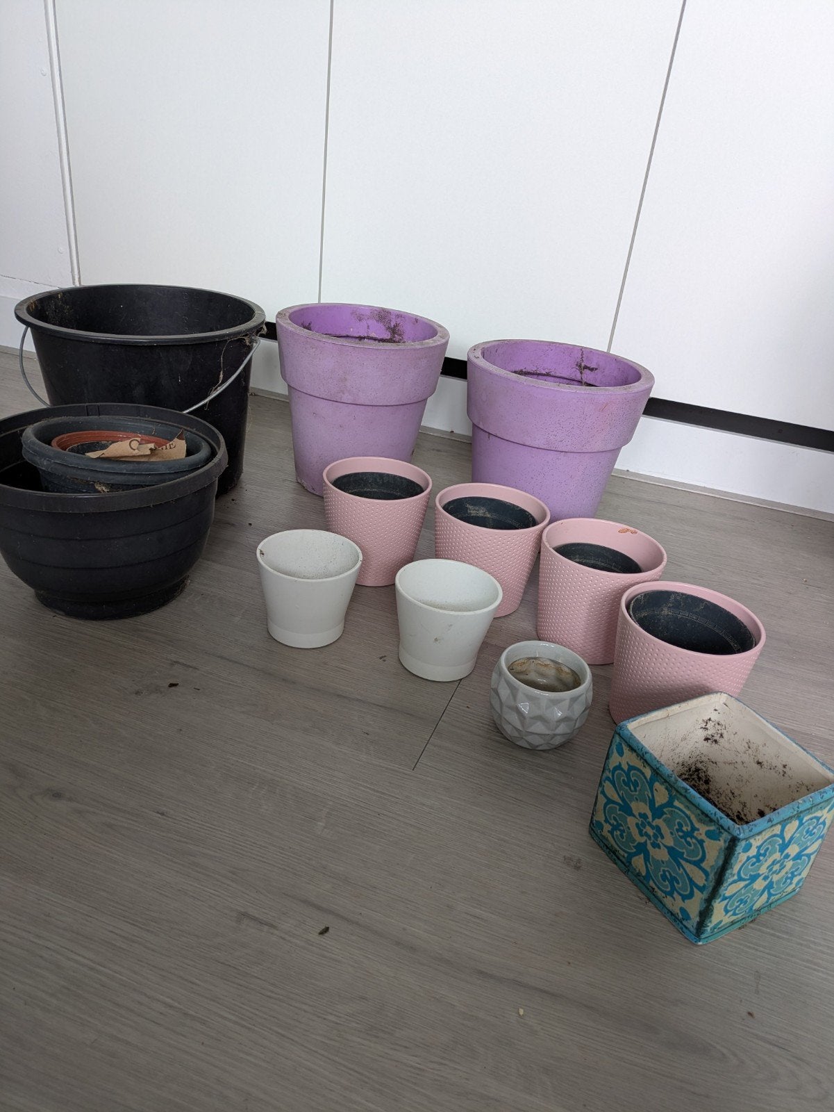 allerlei bloempotten, Tuin en Terras, Bloempotten, Ophalen, Rond, Binnen, Aardewerk