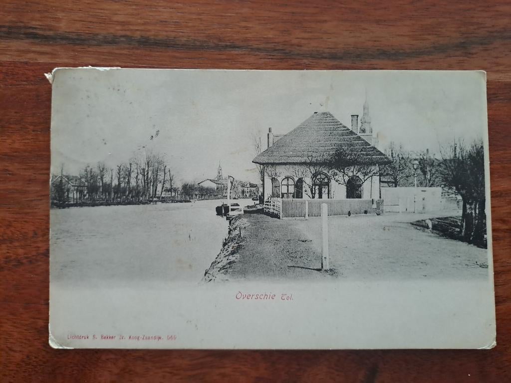Overschie,  tol, Ophalen of Verzenden