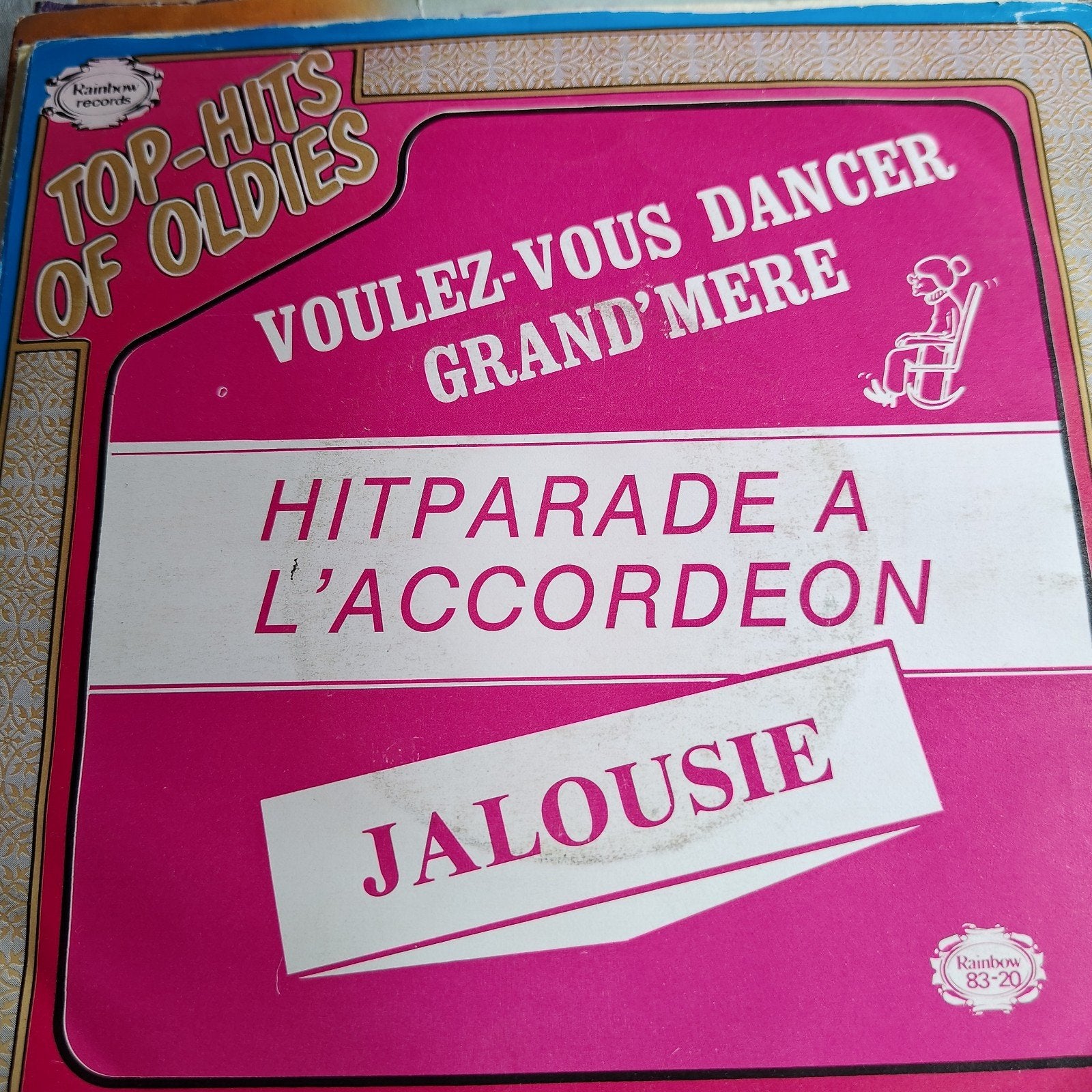 Top-Hits of Oldies - Hitparade à l'Accordeon Vinyl, Ophalen of Verzenden, Gebruikt, 7 inch