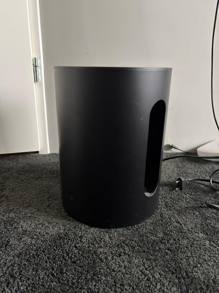 Sonos sub mini, Verzenden, Zo goed als nieuw, Subwoofer, Sonos