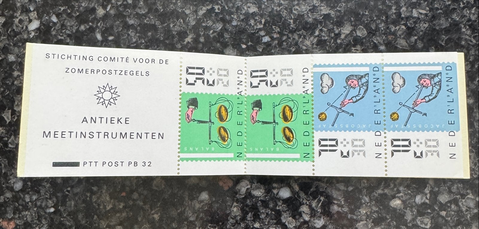 Zomerpostzegels 1986 - Antieke Meetinstrumenten (Postfris), Ophalen of Verzenden, Na 1940, Postfris