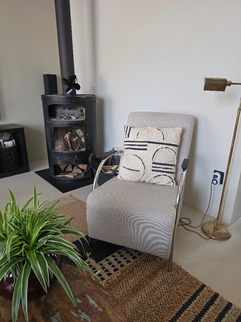 Lounge stoel, retro vintage. Slede model, Ophalen, Overige materialen, Gebruikt, Overige kleuren