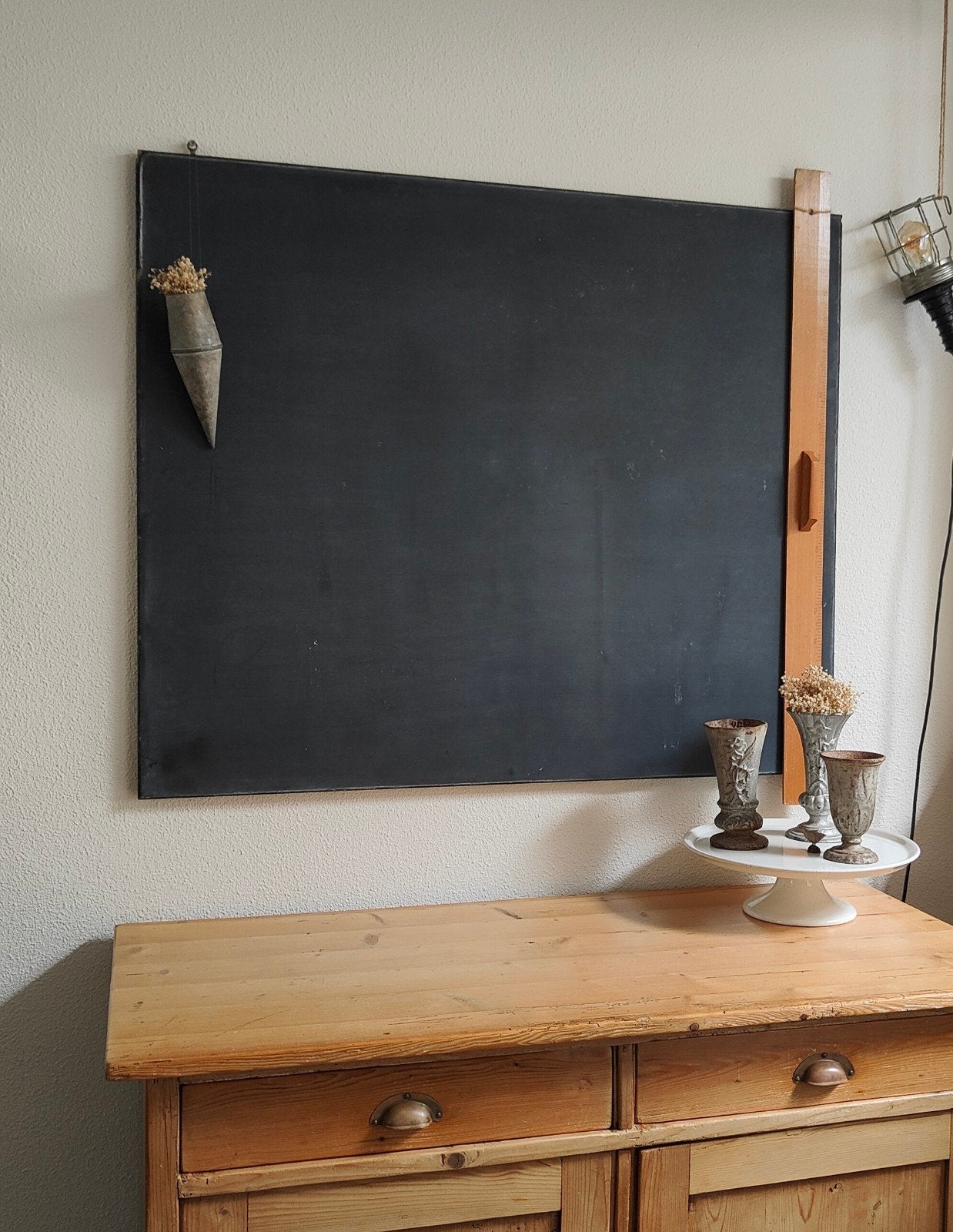 Oud schoolbord / krijtbord / van Dijk & Co, Ophalen
